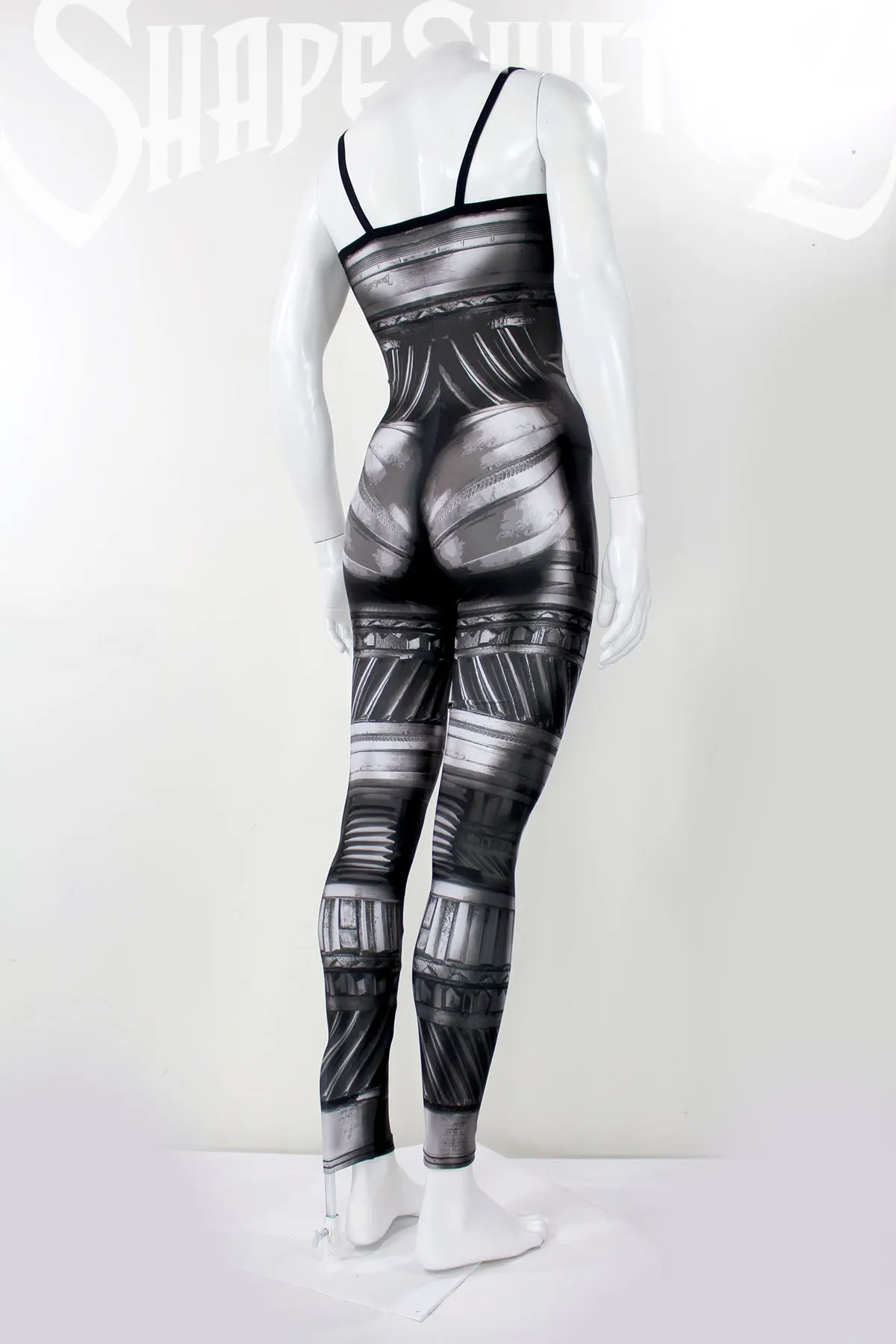 Women's 'Robotica' UNITARD -- sportswear/costume - Steampunk/Robot