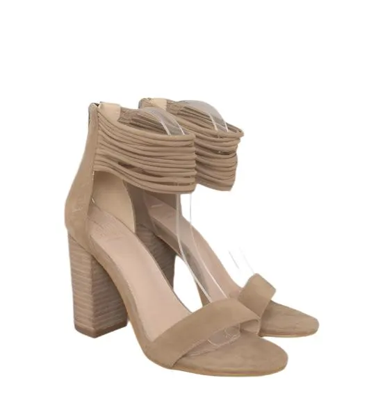 Womens Shoes Blake - Strappy Ankle Wrapped Heel