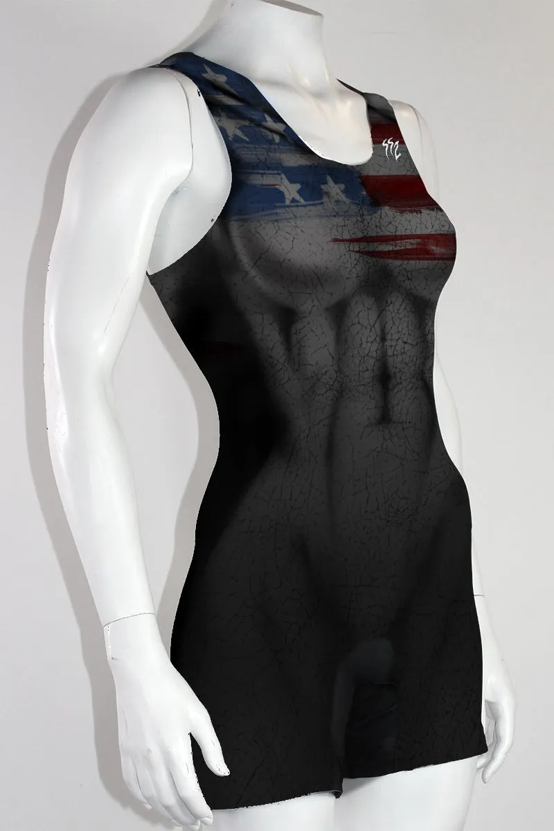 Women's 'USA Dark Star' Weightlifting Singlet